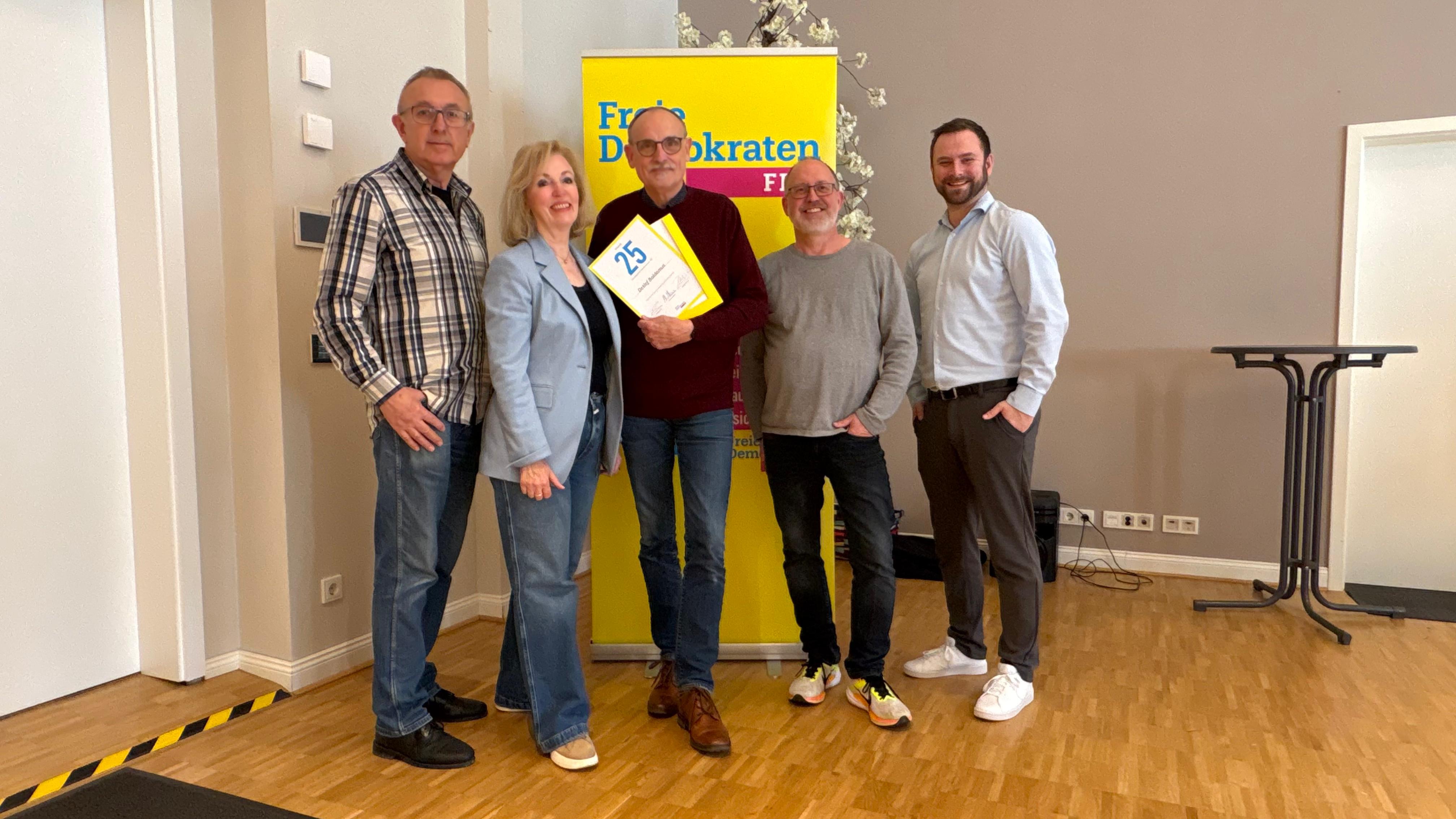 Die Waldbröler Liberalen auf dem Kreisparteitag